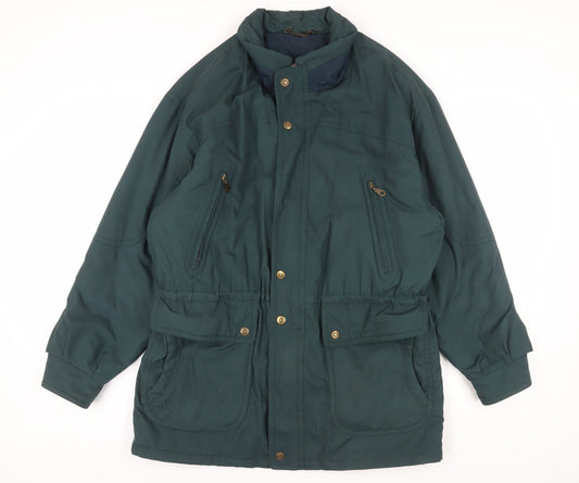 Baracuta Green Parka Jacket, Medium, Unisex, Outdoor