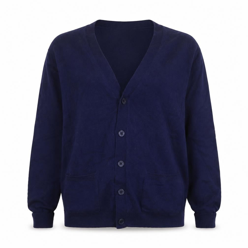 SW England Women's Blue V-Neck Cardigan L