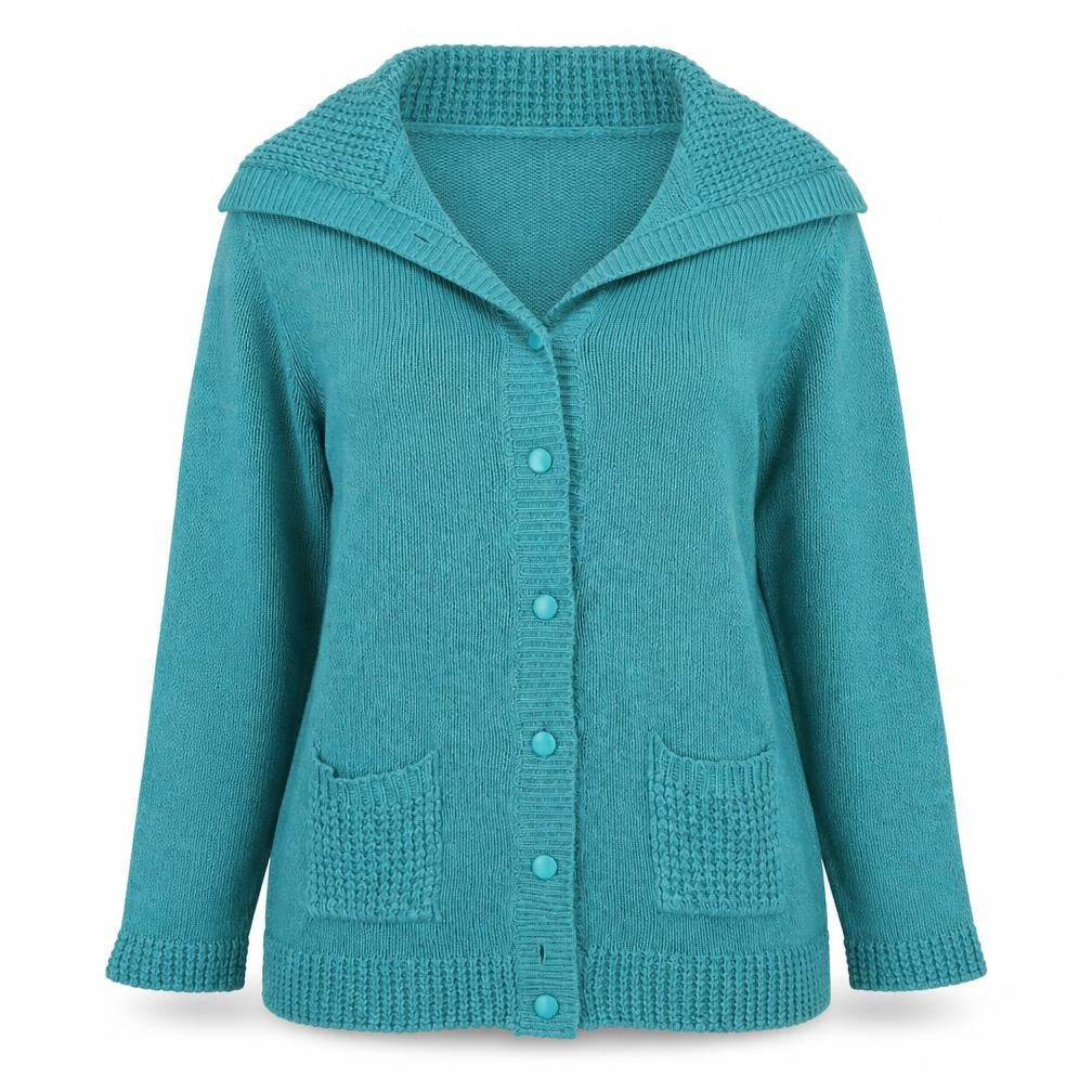 Damart Women's Blue Cardigan Size 14