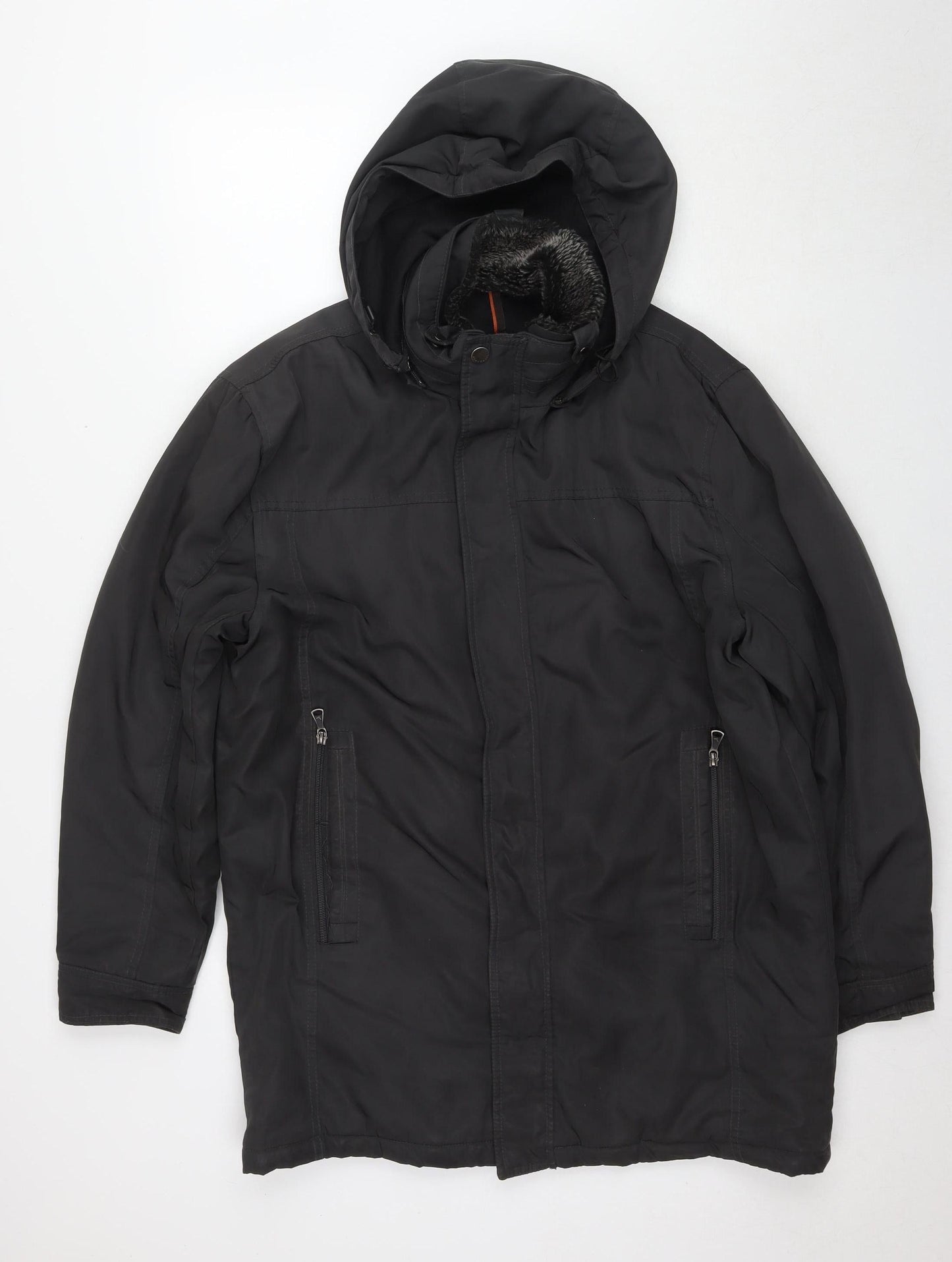 Hawke & Co Men's Black Parka Jacket M