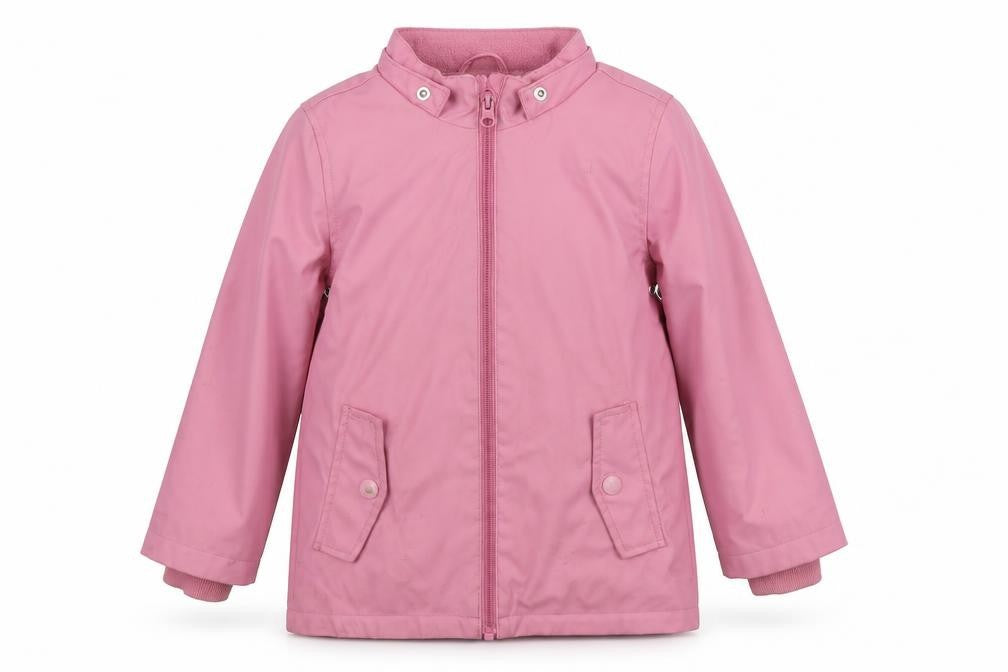 Lilly & Dan Girls Pink Basic Jacket 3-4 Years