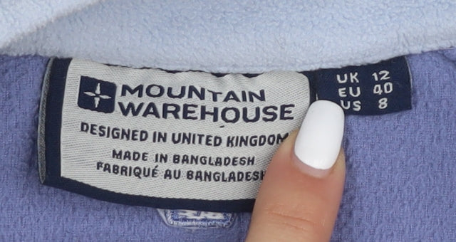 Mountain Warehouse Women's Blue Pullover Sweatshirt Size 12