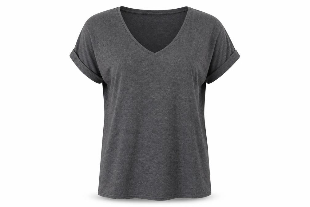 I Saw It First Grey V-Neck Women's T-Shirt Size 10