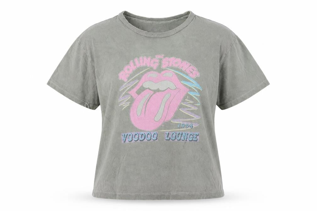 Rolling Stones Unisex Green Music T-Shirt Size S