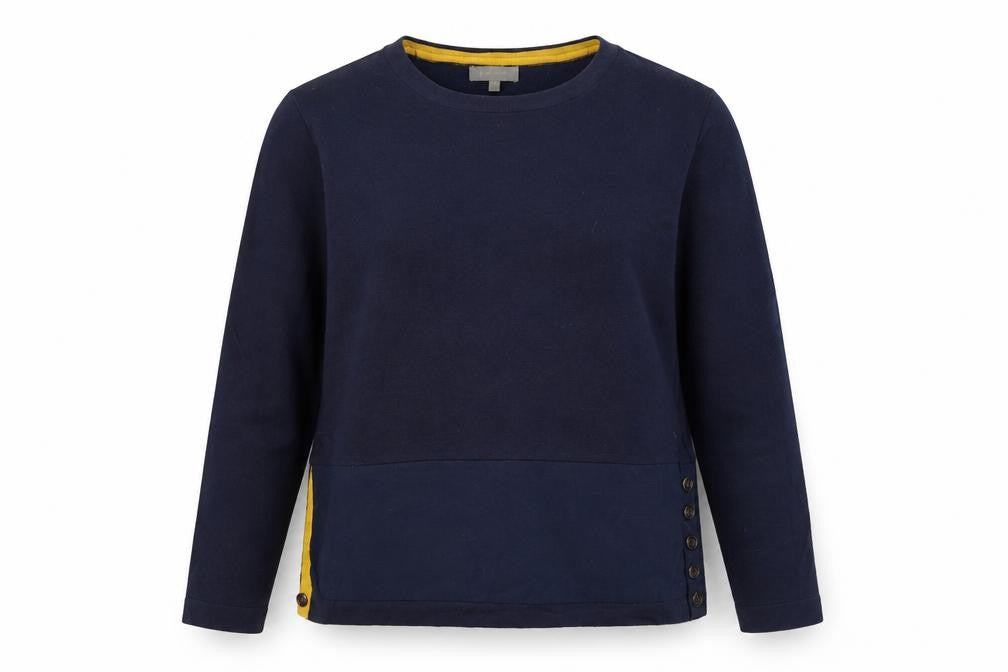 First Avenue Women's Blue Pullover Jumper L Casual