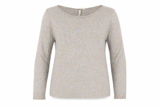 White Stuff Women's Beige Pullover Jumper, Size 12