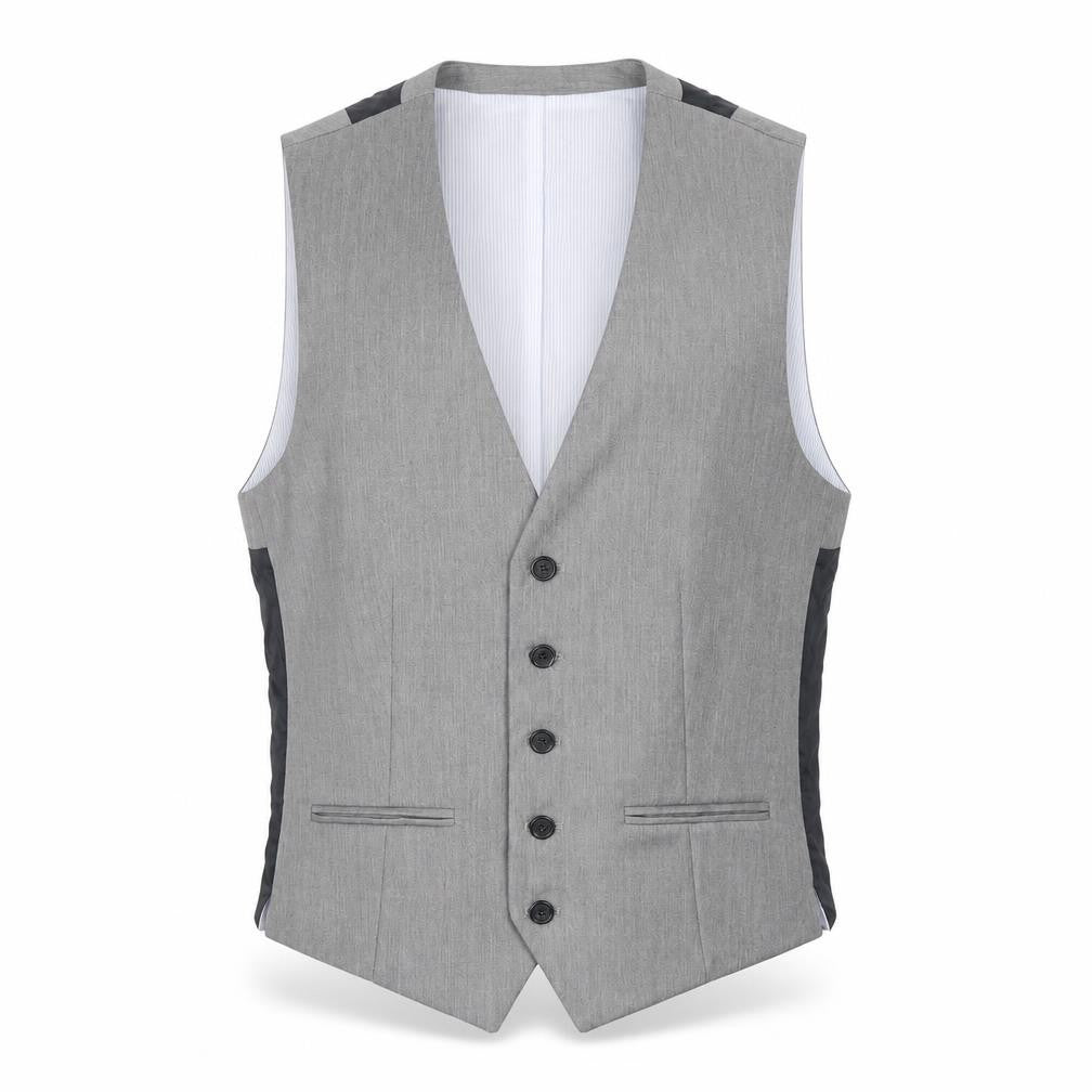 Topman Men's Grey Suit Waistcoat, Size 36R, Excellent