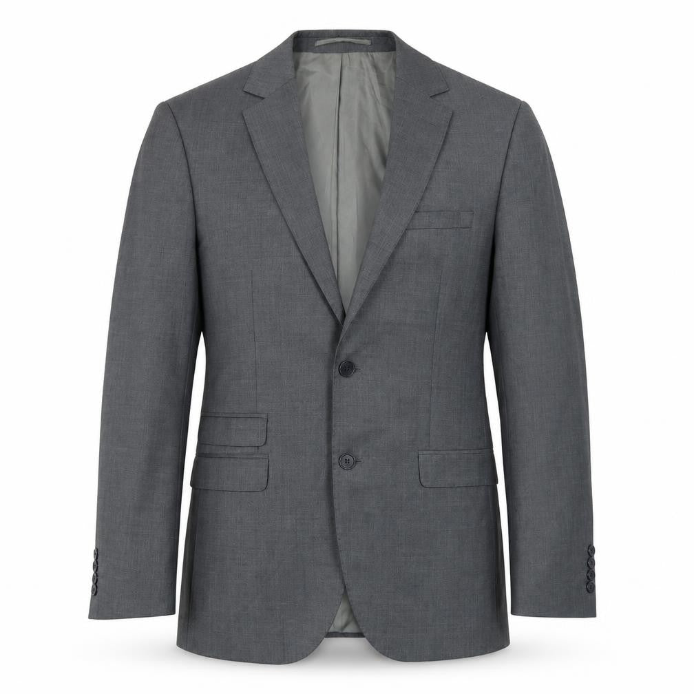 French Connection Men's Grey Slim Fit Blazer, Chest 40R