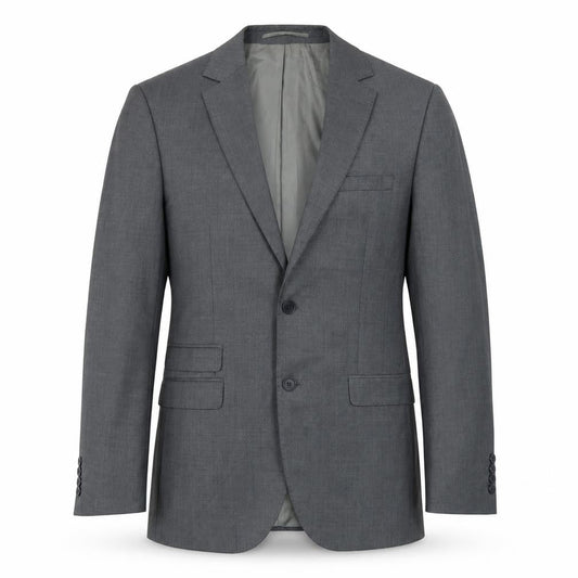 French Connection Men's Grey Slim Fit Blazer, Chest 40R