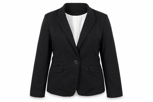 Next Women's Black Blazer Jacket Size 12 Regular Fit