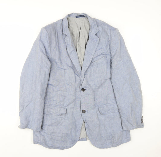 Maine New England Men's Blue Blazer M 39-42, Classic Style