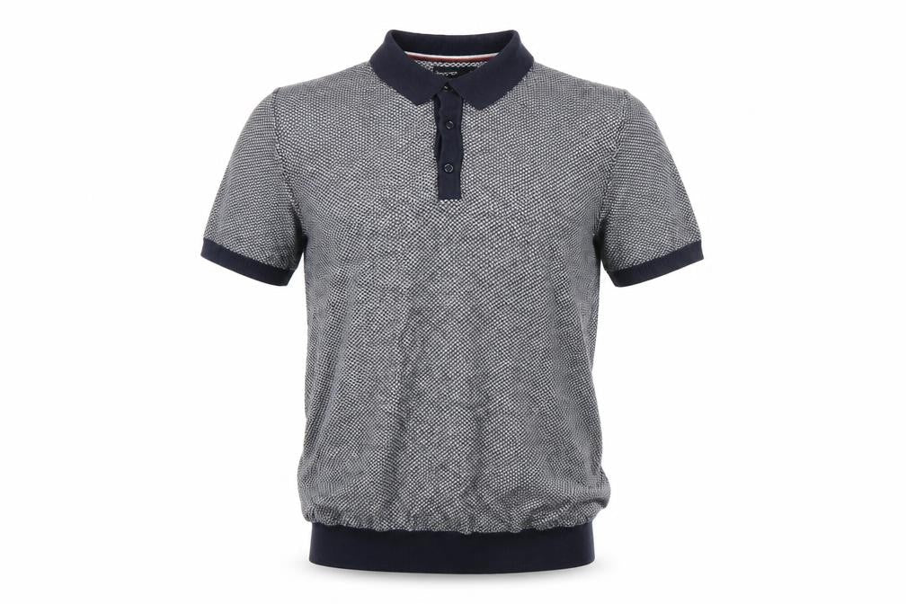 Marks & Spencer Men's Black M Geometric Polo