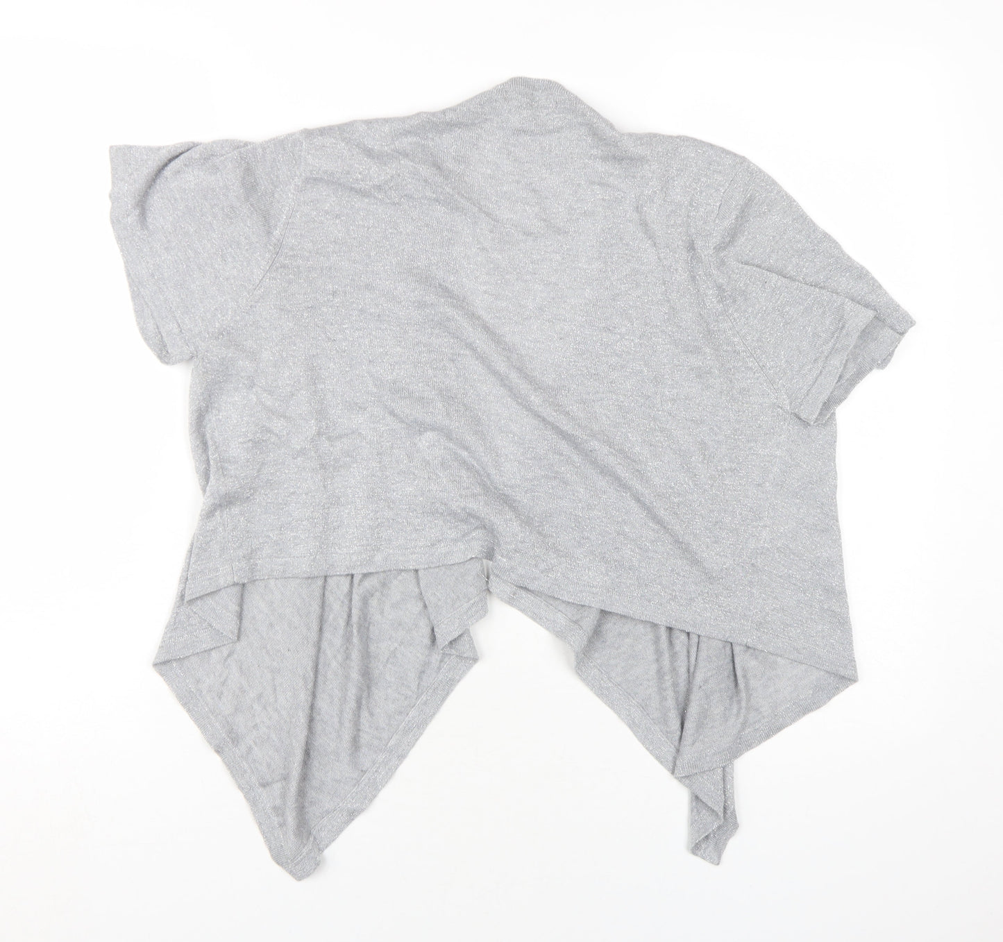M&Co Women's Grey V-Neck Cardigan 2XL, Casual Style
