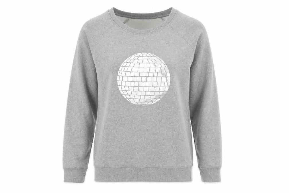 Earth Positive Women's Grey S Pullover Sweatshirt