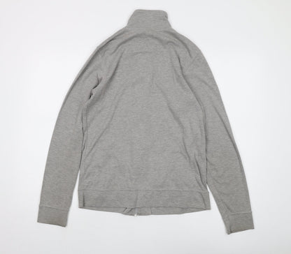Hooch Men's Grey Full Zip Sweatshirt XS