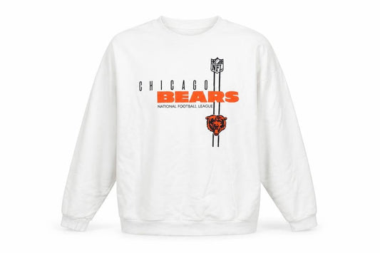 Front view of ASOS Men's White XL Graphic Sweatshirt