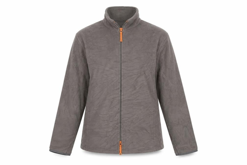 EDZ Women's Grey Basic Jacket, Size 16, Casual Style
