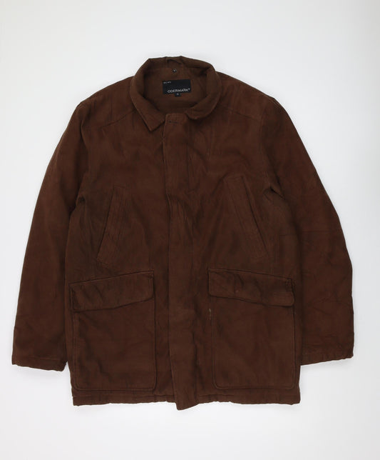Odermark Men's Brown Regular Collared Jacket M