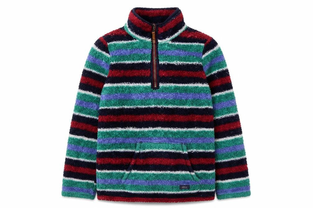 Joules Girls Multicoloured Striped Pullover Sweatshirt 11 Years