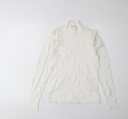 Additional front view of Nobody's Child Women's Ivory jumper, size 8