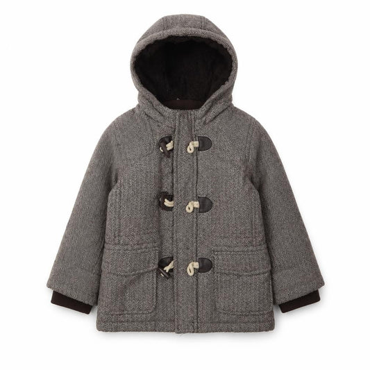Matalan Unisex Toddler Brown Duffle Coat, 24 Months