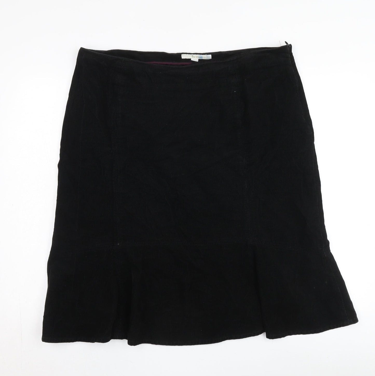 Yessica Women's Black Knee-Length Pencil Skirt, Size EUR 42