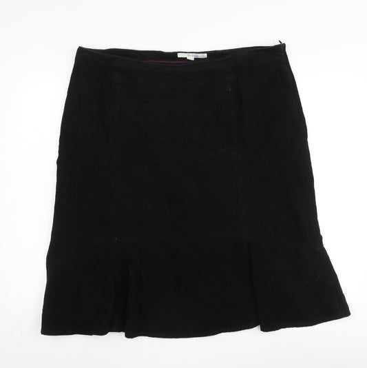 Yessica Women's Black Knee-Length Pencil Skirt, Size EUR 42