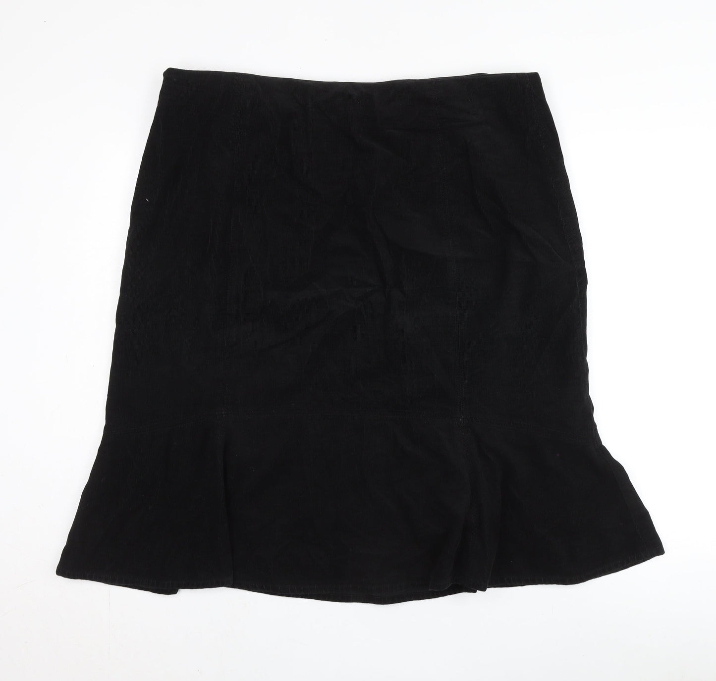 Yessica Women's Black Knee-Length Pencil Skirt, Size EUR 42