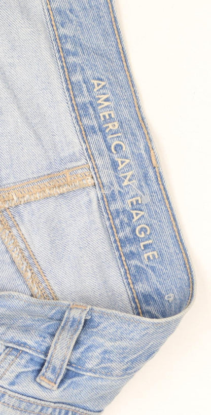American Womens Eagle Blue Distressed Jeans Size 10