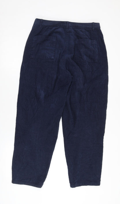 Seasalt Womens Cornwall Blue Corduroy Trousers Size 10