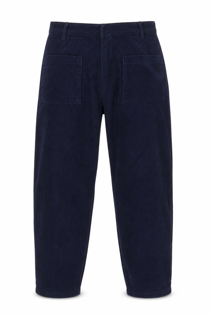 Seasalt Cornwall Blue Corduroy Trousers Size 10 Unisex