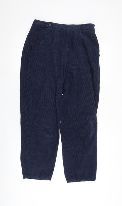 Seasalt Womens Cornwall Blue Corduroy Trousers Size 10