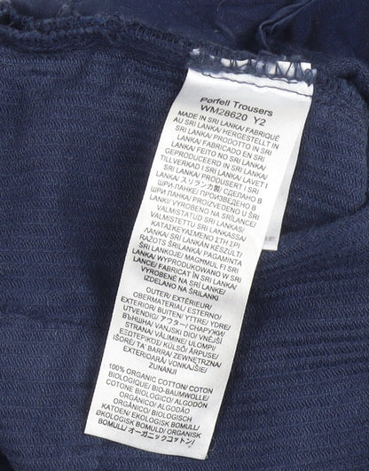 Seasalt Womens Cornwall Blue Corduroy Trousers Size 10
