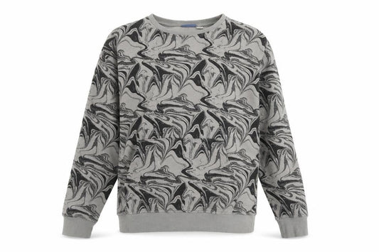 Pepperts Teens Grey Geometric Pullover Sweatshirt Size 12