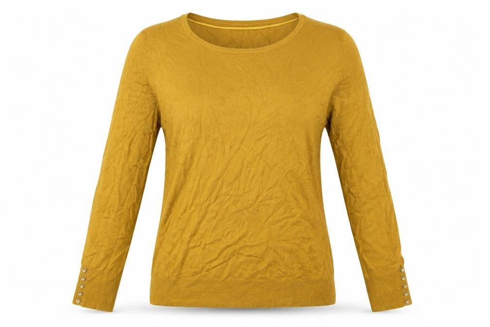 Long Tall Sally Gold Women's Basic Knit Top L