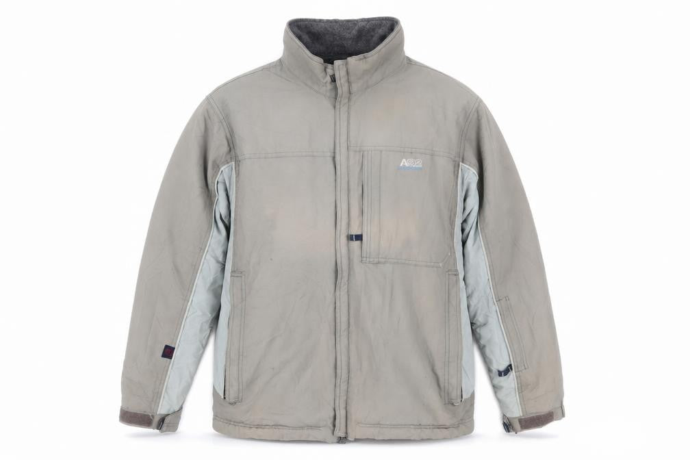 Abercrombie & Fitch Men's Grey 3-in-1 Jacket, Size S