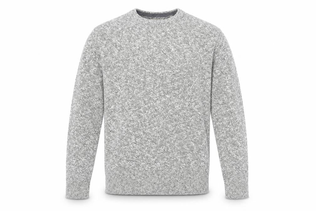 Mantaray Men's Grey S Chunky-Knit Pullover Jumper