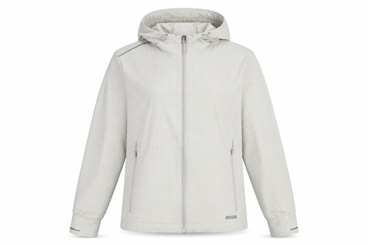 Decathlon Womens Grey Windbreaker Jacket M Casual