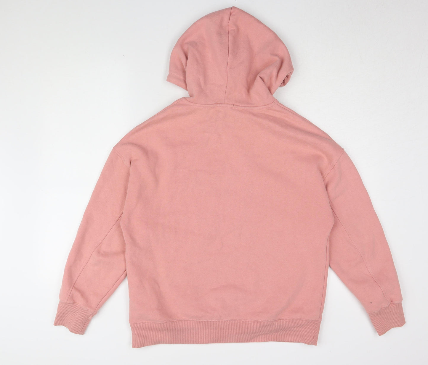 Amisu Women's Pink Pullover Hoodie, Size S, Casual