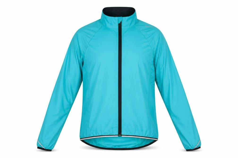 Decathlon Women's Blue Cycling Windbreaker Jacket Size 8