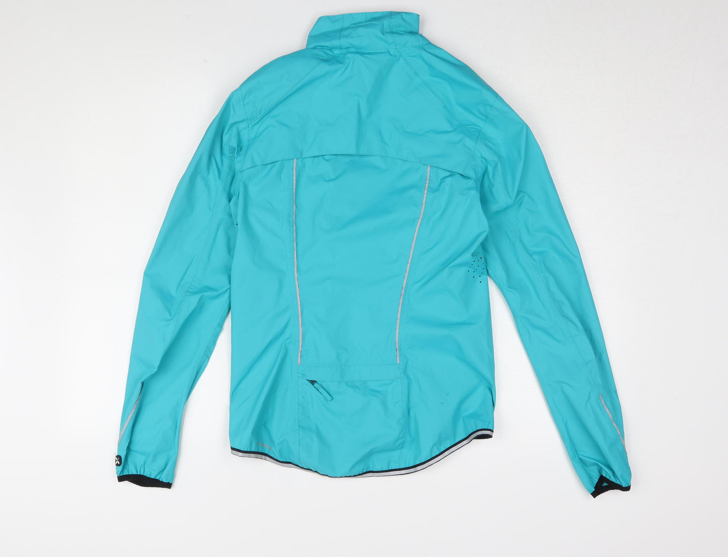Decathlon Women's Blue Cycling Windbreaker Jacket Size 8