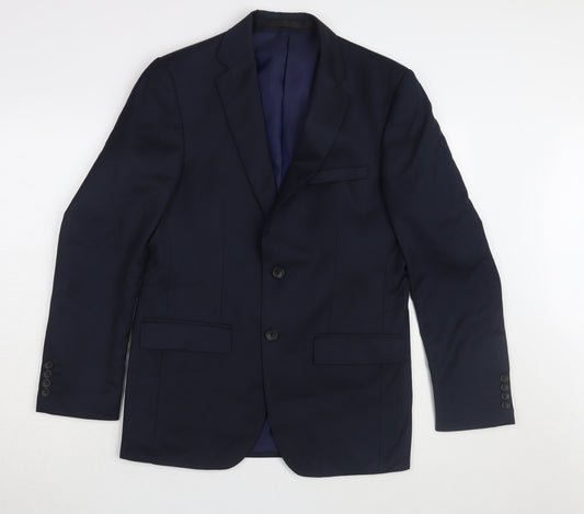 Marks & Spencer Men's Blue Blazer 36S Single-Breasted