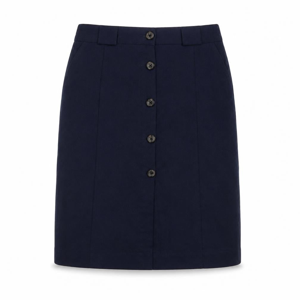 Gap Women's Blue Wool Blend Knee-Length Pencil Skirt