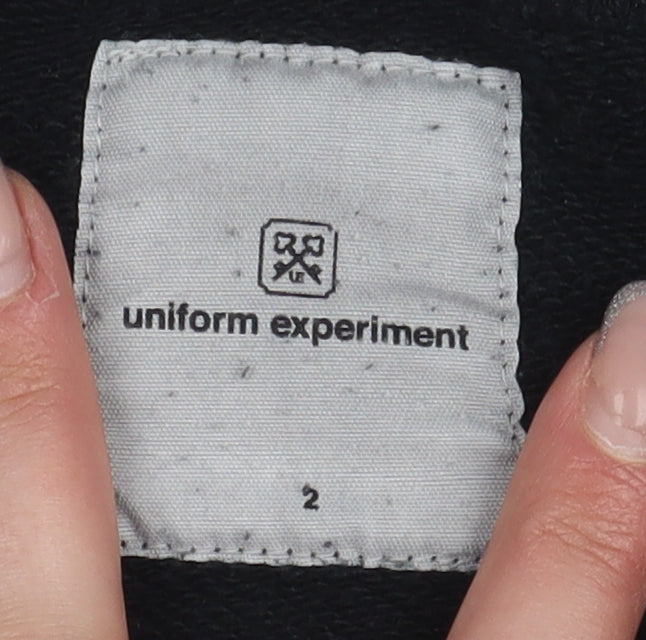 Uniform Experiment Men's Black Pullover Sweatshirt, Size S