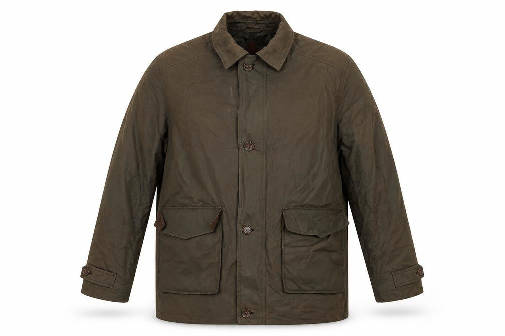 Osborne Men's Green Jacket XL - Button Accents