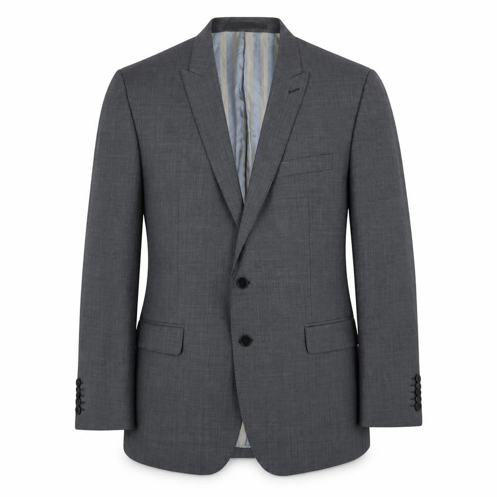 ALEXANDRE SAVILE ROW Men's Grey Blazer 44R Wool