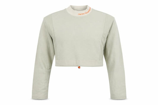 New Balance Women's Green S Pullover Sweatshirt