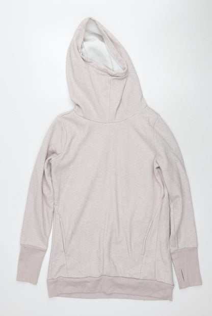 Fabletics Women's Beige Pullover Hoodie Size S - Casual & Cozy