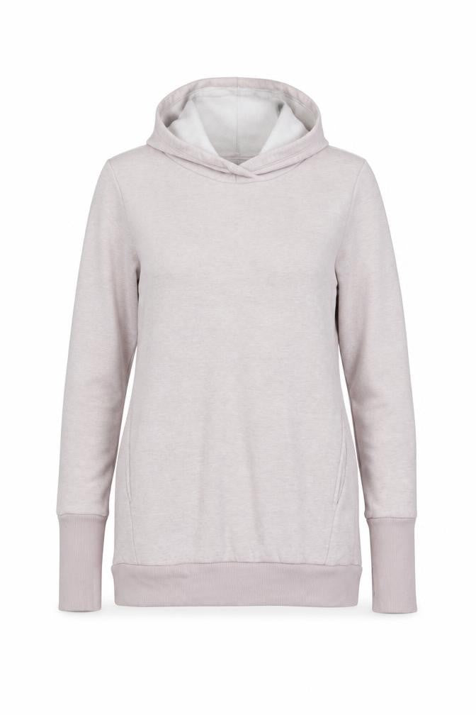 Fabletics Women's Beige Pullover Hoodie Size S - Casual & Cozy