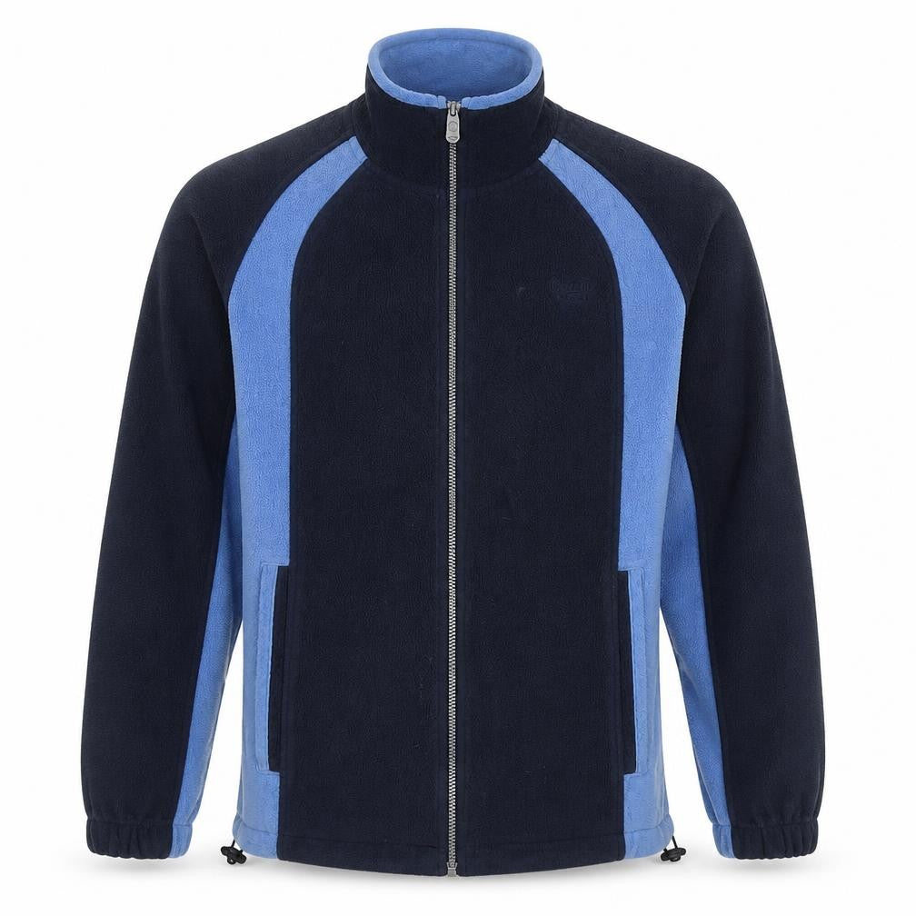 Cotton Traders Blue Men's Fleece Jacket S Casual Zip